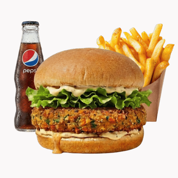 Veggie Burger Meal