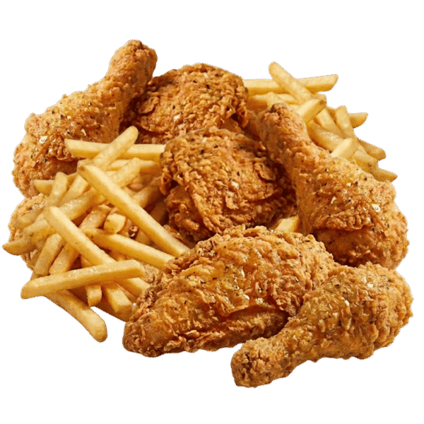 6 Piece Fried Chicken & 3 Chips