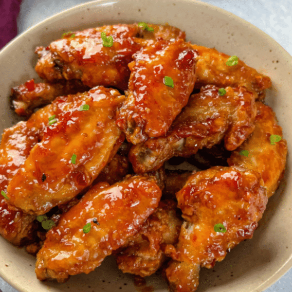 Sweet chili bbq wings