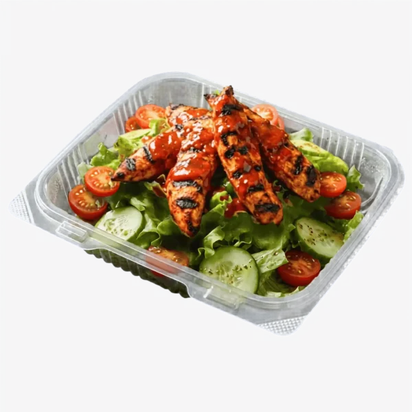 Peri Peri Juicy Strips With Salad