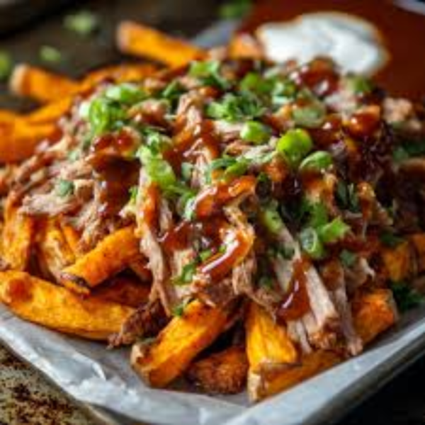 Sweet Chilli BBQ Loaded Fries